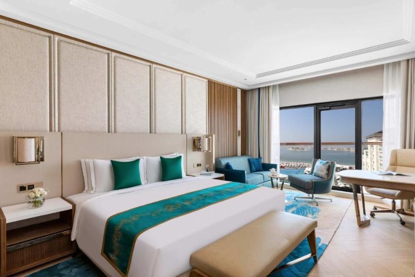 Taj Exotica Resort & Spa The Palm Dubai - Luxury Palm Sea View Room King Bed