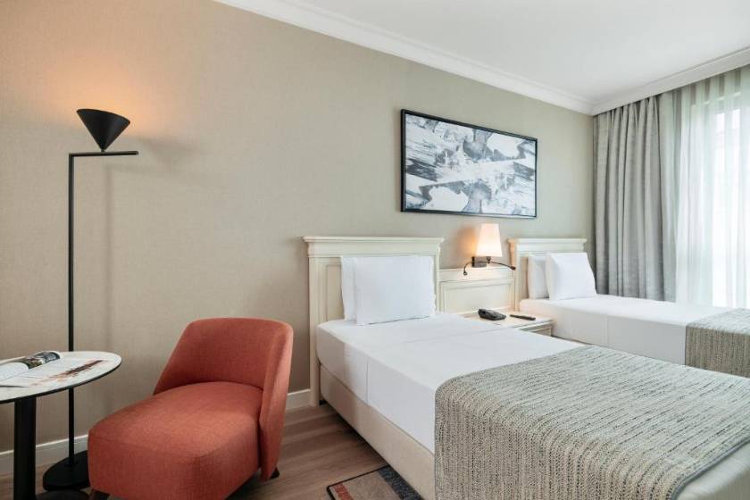 Elite World Comfy Istanbul Taksim - Trendy Room with 2 Single Beds