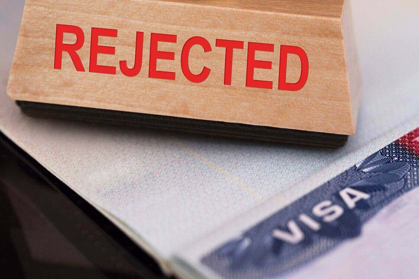 دلایل ریجکتی ویزای توریستی