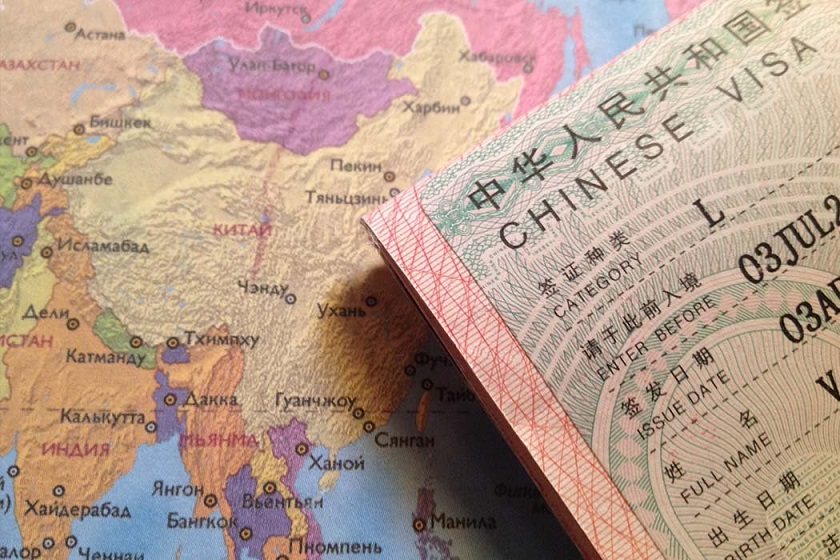 انواع ویزای توریستی چین