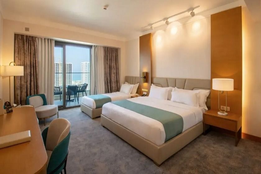 هتل پالاس کیش - اتاق سه تخته دريا