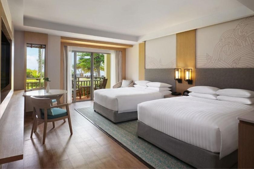 Phuket Marriott Resort & Spa Merlin Beach Phuket - Larger Guest room, 2 Doubles, Pool view