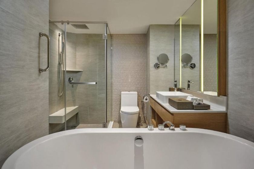 Phuket Marriott Resort & Spa Merlin Beach Phuket - Larger Guest room, 2 Doubles, Pool view, Terrace