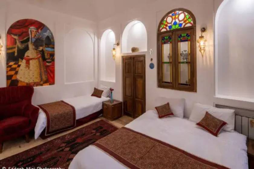 هتل موزه فهادان یزد - اتاق سه تخته