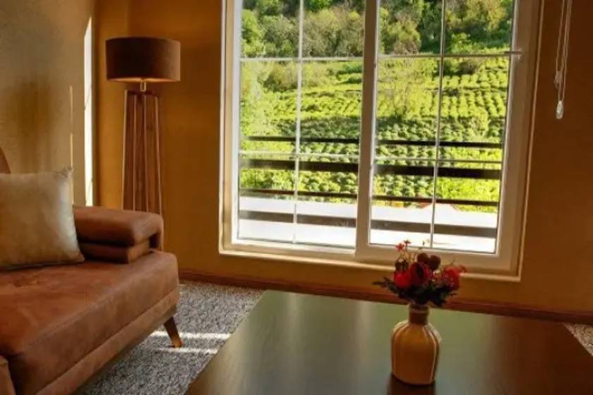 هتل رسپینا لاهیجان - سوئیت یک خوابه جونیور سه نفره رو به محوطه