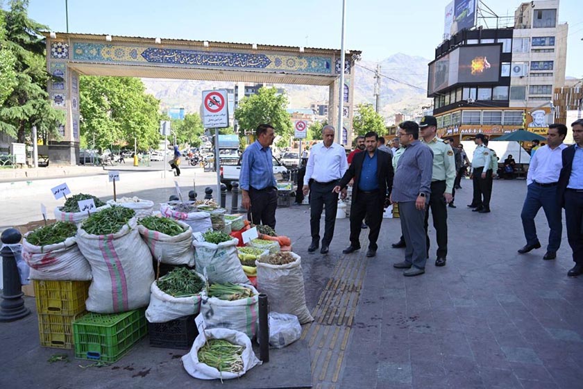 ساماندهی مسیر بساط گستری تجریش برای ایجاد گذر گردشگری