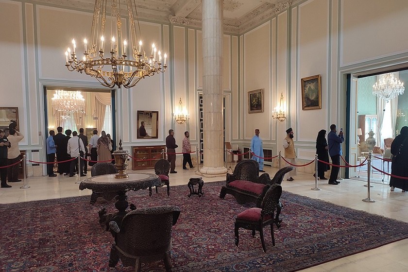 نکات بازدید از سعد آباد. منبع عکس: خبرگزاری جماران. عکاس: نامشخص