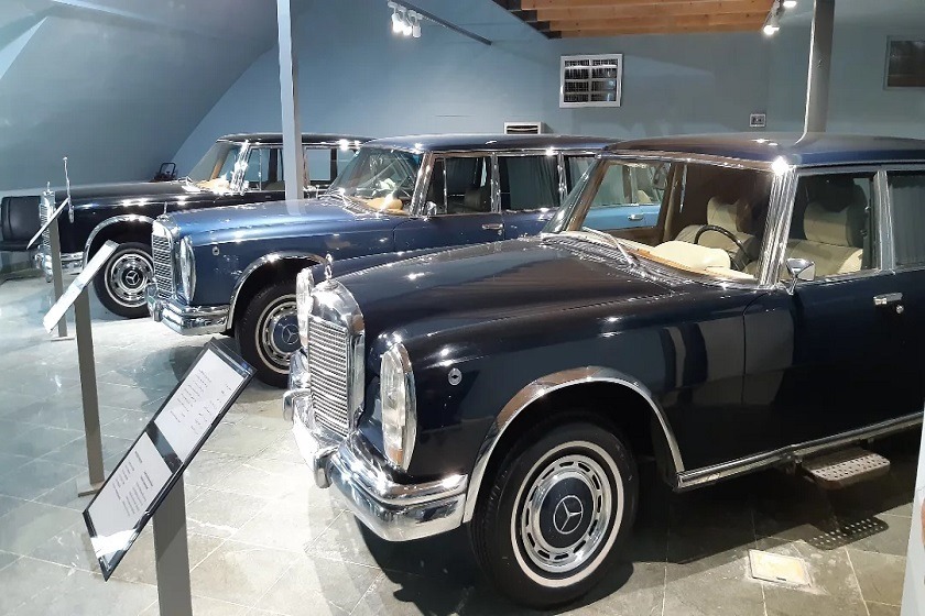 موزه خودرو سلطنتی سعد آباد. منبع عکس: threads. عکاس: محمد کریم