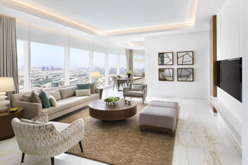 Sofitel Dubai The Obelisk - Opera Two Bedroom Suite with Club Millésime Access