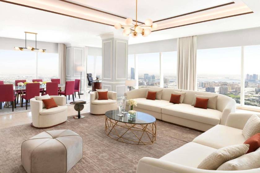 Sofitel Dubai The Obelisk - Ambassador Two Bedroom Suite with Club Millésime Access and Private Gym