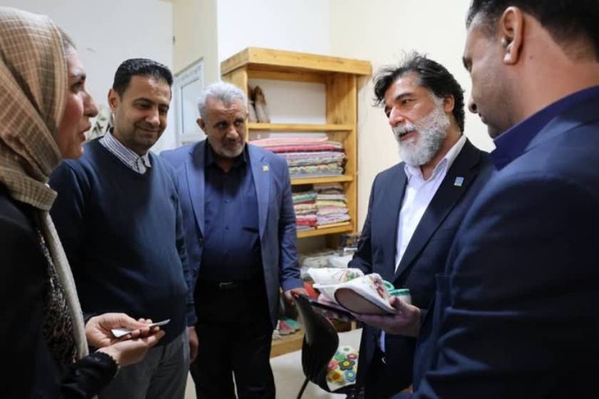 افتتاح خانه صنایع دستی چوب سرو در شیراز