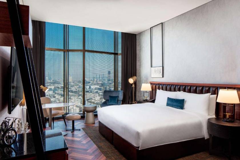DoubleTree by Hilton Dubai M Square Hotel & Residences - Family Connecting Room with One King Bed and Two Twin Beds