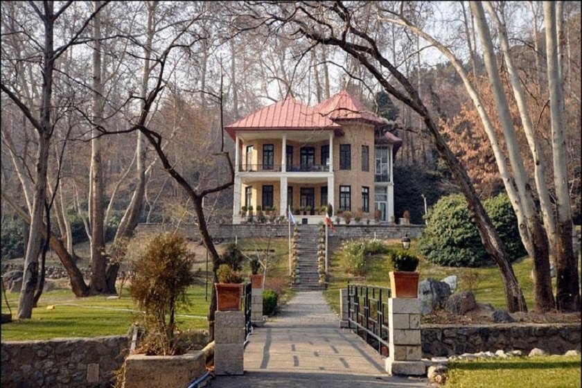 معماری سعد آباد. منبع عکس: گوگل مپ. عکاس: وحید نقابی