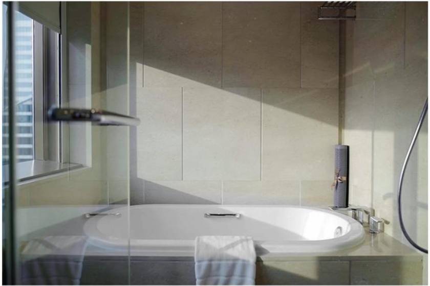 The Okura Prestige Bangkok - Deluxe Corner Twin room with panoramic view