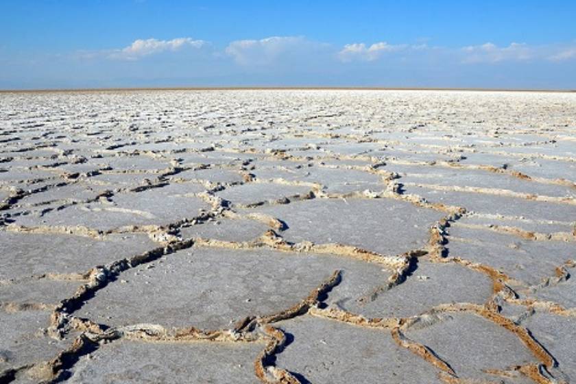 دریاچه نمک دامغان ثبت ملی شد