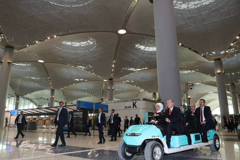 افتتاح بزرگ‌ترین فرودگاه جهان در استانبول