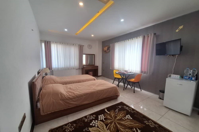 هتل آپارتمان پویا بندر انزلی - اتاق دو نفره تویین